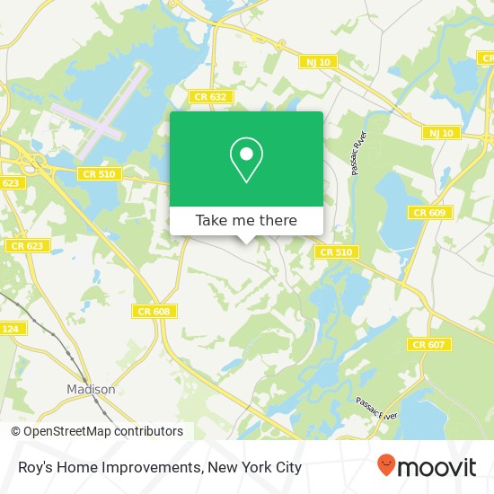 Roy's Home Improvements map