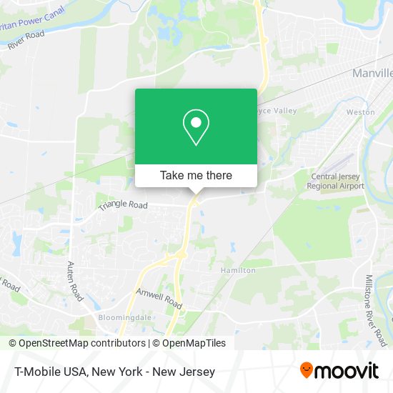 T-Mobile USA map