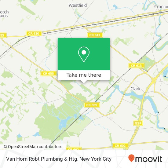 Van Horn Robt Plumbing & Htg map
