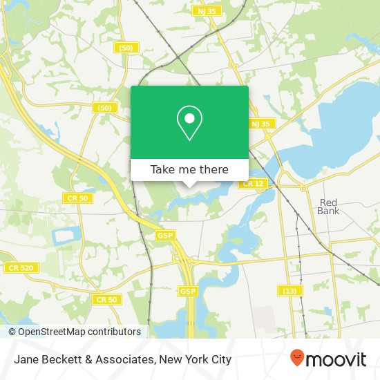 Jane Beckett & Associates map