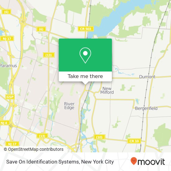 Mapa de Save On Identification Systems