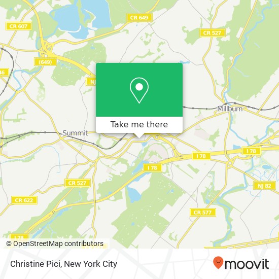 Christine Pici map