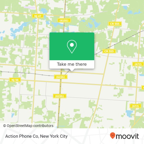 Action Phone Co map