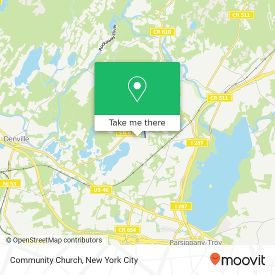 Mapa de Community Church