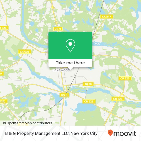 Mapa de B & G Property Management LLC