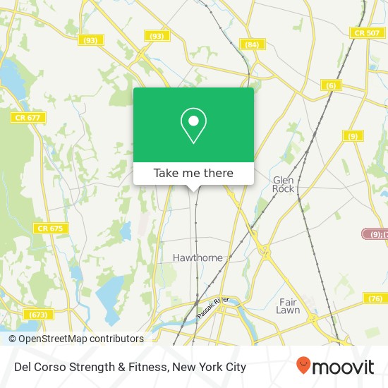 Mapa de Del Corso Strength & Fitness