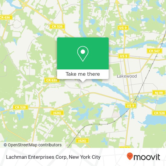 Lachman Enterprises Corp map