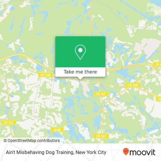 Mapa de Ain't Misbehaving Dog Training