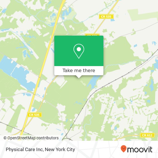 Physical Care Inc map