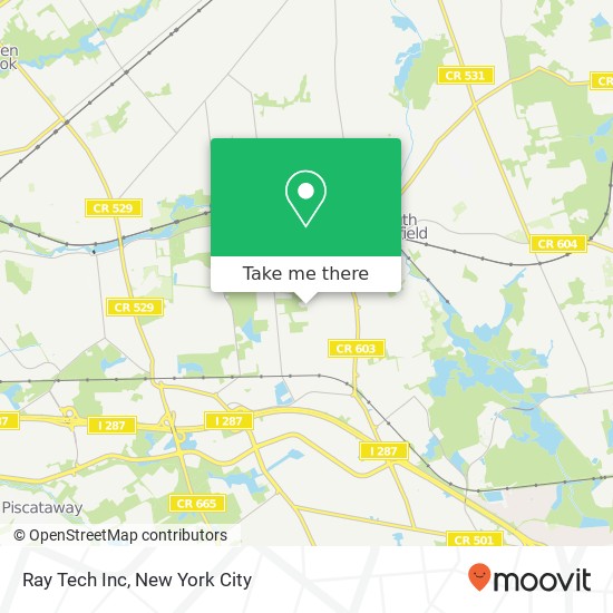 Ray Tech Inc map