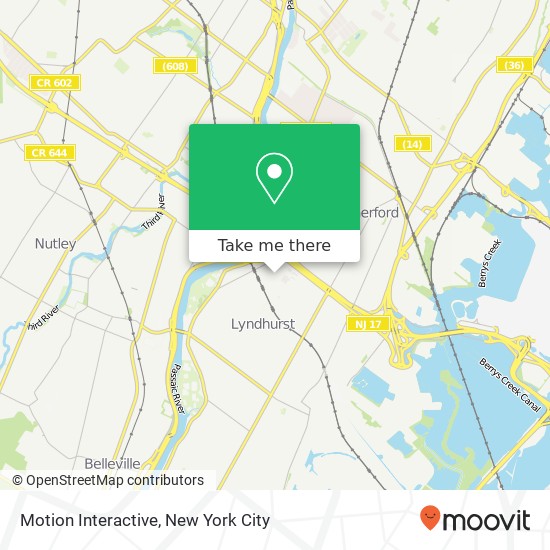 Mapa de Motion Interactive