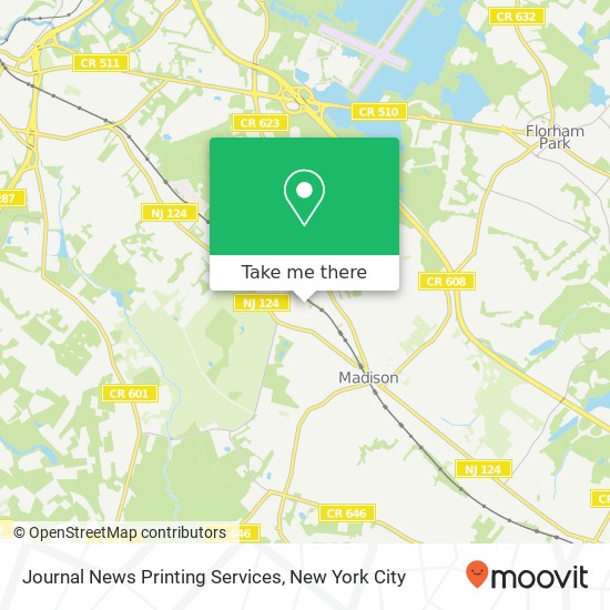 Mapa de Journal News Printing Services