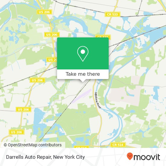 Darrells Auto Repair map