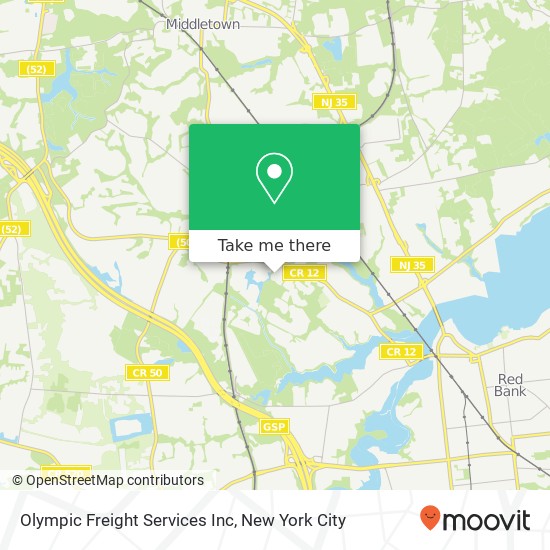 Mapa de Olympic Freight Services Inc