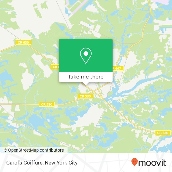 Carol's Coiffure map