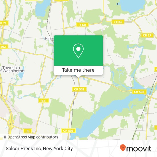 Salcor Press Inc map