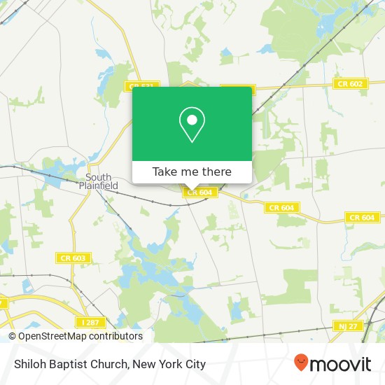 Mapa de Shiloh Baptist Church