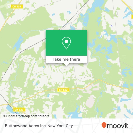 Buttonwood Acres Inc map