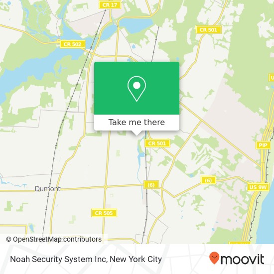 Noah Security System Inc map