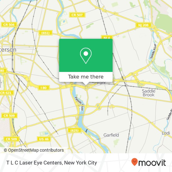 T L C Laser Eye Centers map