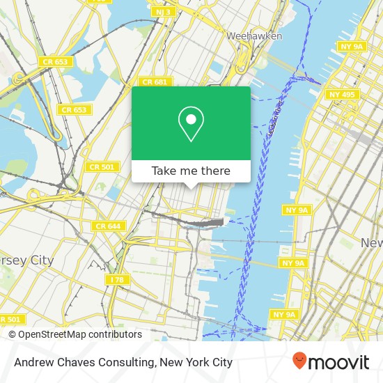 Andrew Chaves Consulting map