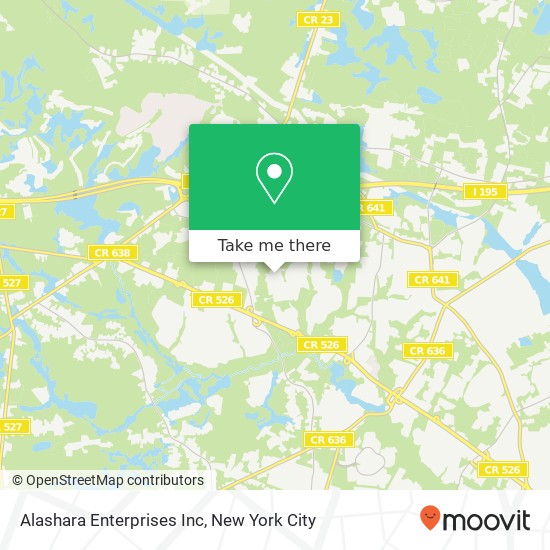 Mapa de Alashara Enterprises Inc