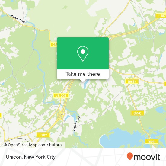 Mapa de Unicon