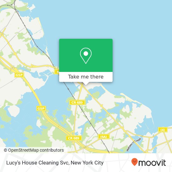 Lucy's House Cleaning Svc map