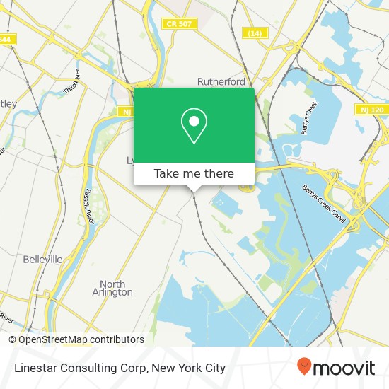 Mapa de Linestar Consulting Corp