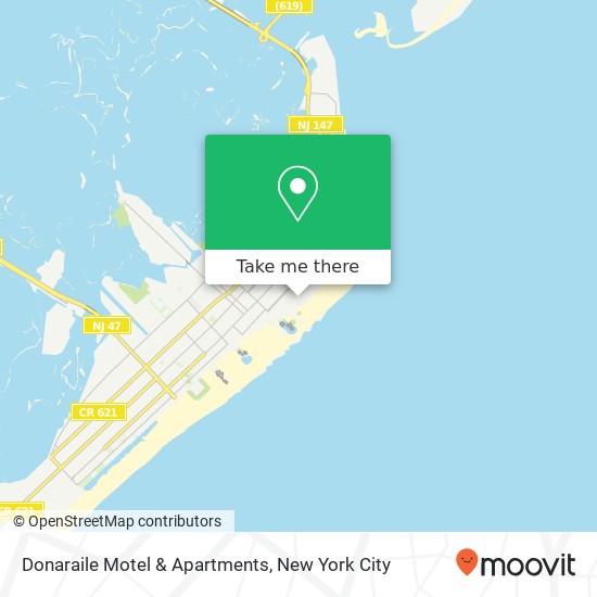 Donaraile Motel & Apartments map