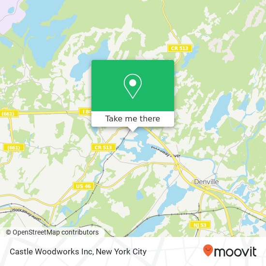 Castle Woodworks Inc map