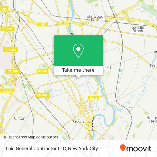 Luis General Contractor LLC map