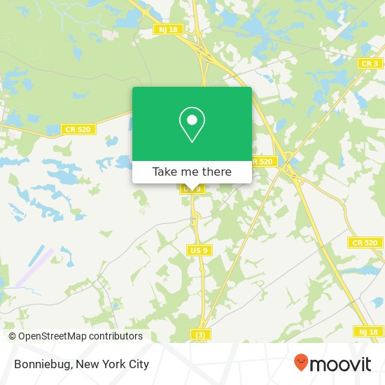 Mapa de Bonniebug