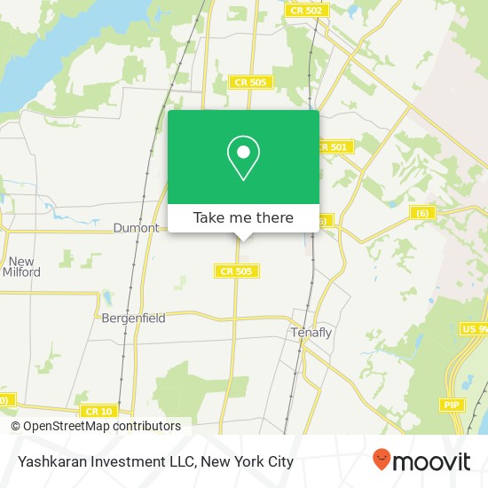 Mapa de Yashkaran Investment LLC