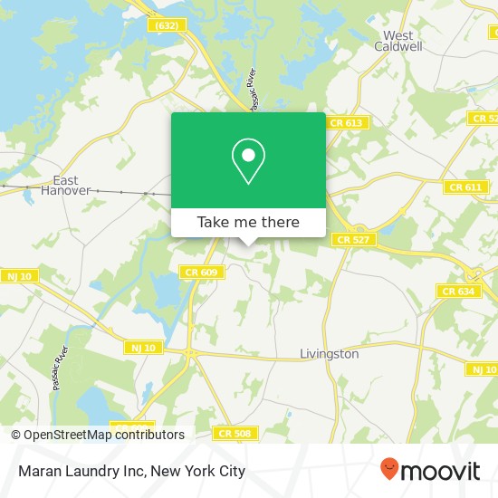 Maran Laundry Inc map