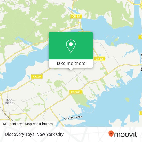 Discovery Toys map