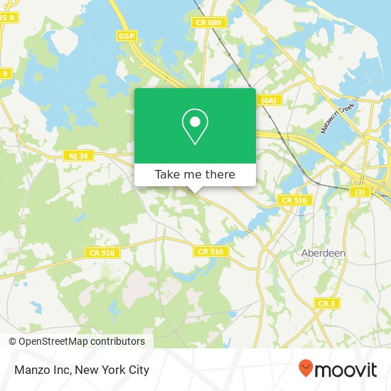 Mapa de Manzo Inc