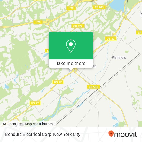 Bondura Electrical Corp map