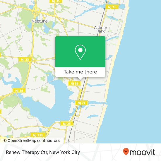 Mapa de Renew Therapy Ctr