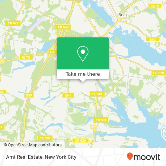 Amt Real Estate map