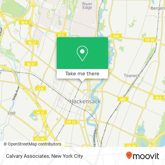 Calvary Associates map