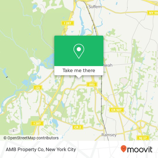 Mapa de AMB Property Co