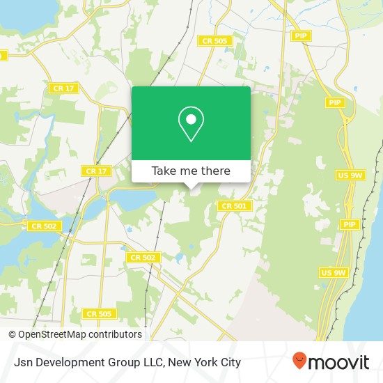 Mapa de Jsn Development Group LLC