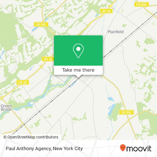 Paul Anthony Agency map