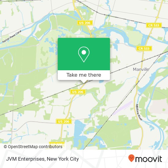 JVM Enterprises map