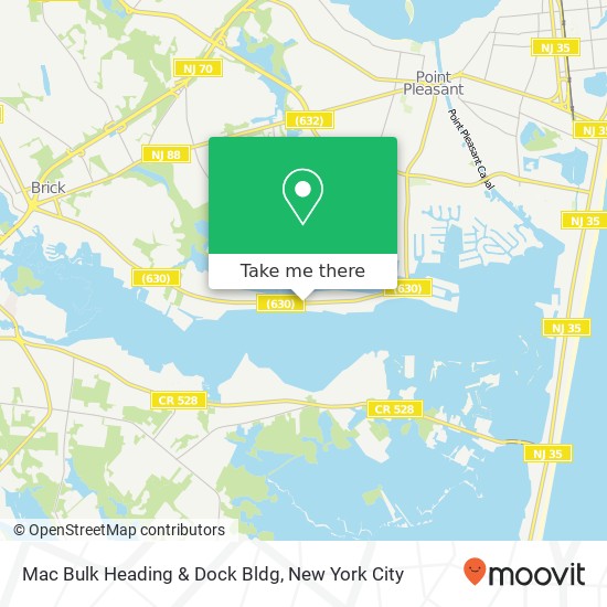 Mac Bulk Heading & Dock Bldg map