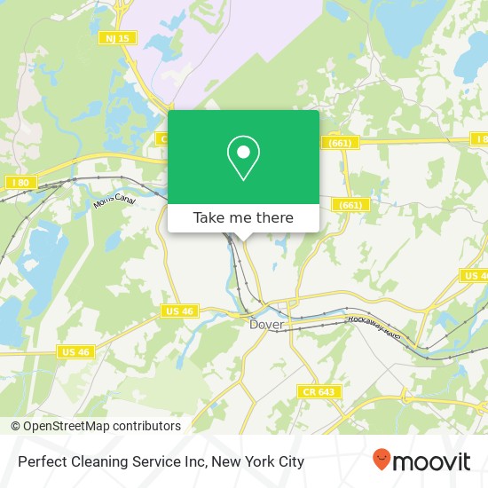 Mapa de Perfect Cleaning Service Inc