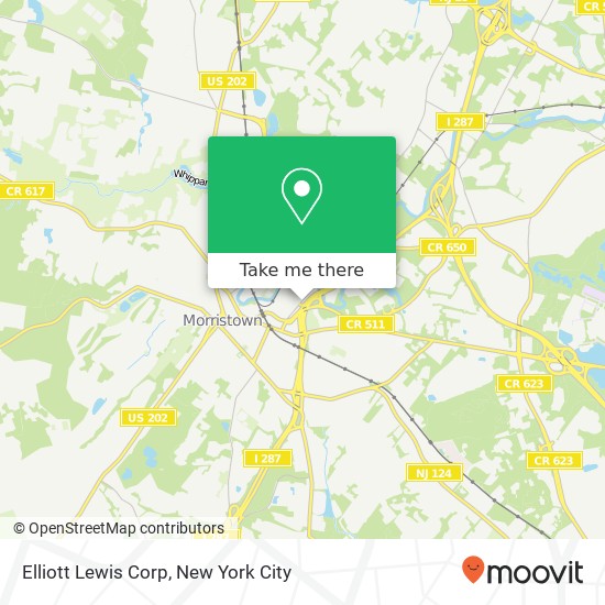 Elliott Lewis Corp map