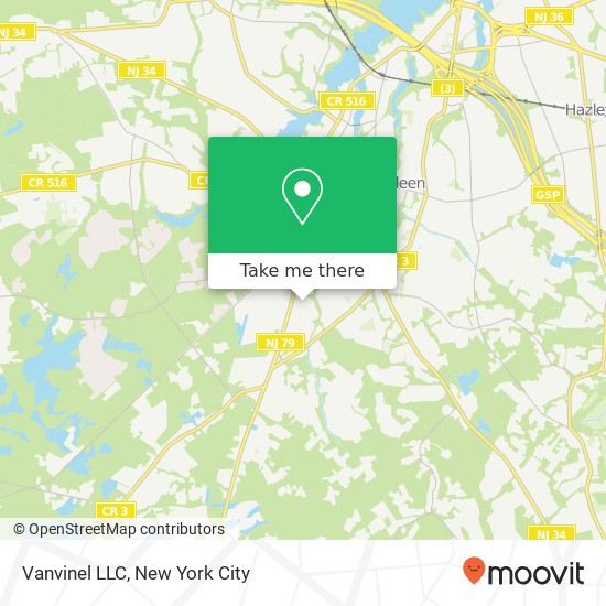 Vanvinel LLC map