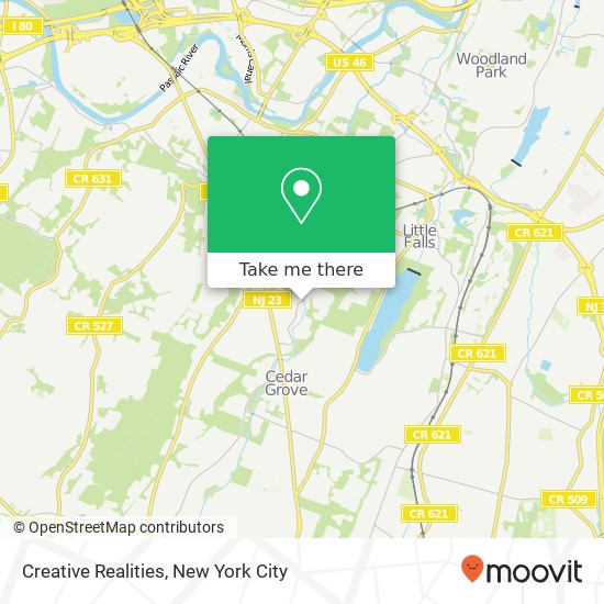 Creative Realities map